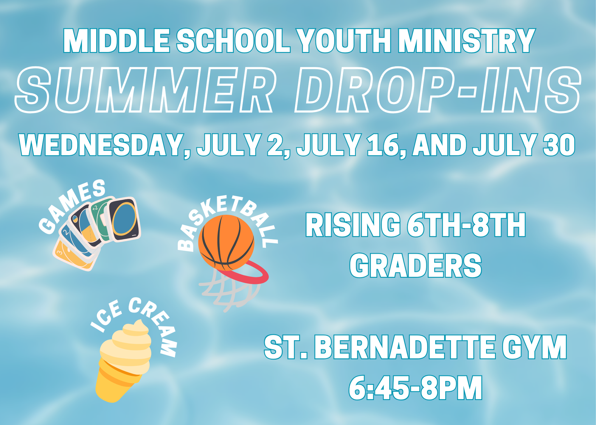 2025 MS Summer Drop Ins