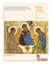 15 June, Most Holy Trinity