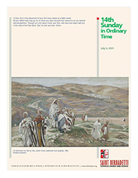 6 July, The Fourteen Sunday in Ordinary Time