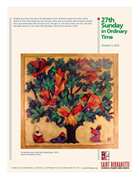 5 October, The Twenty-seventh Sunday in Ordinary Time