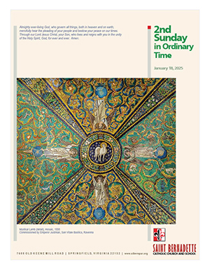 18 January, The Second Sunday in Ordinary Time