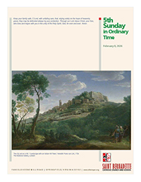 8 February, The Fifth Sunday in Ordinary Time