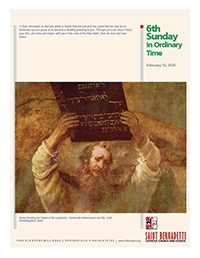 15 February, The 6th Sunday in Ordinary Time