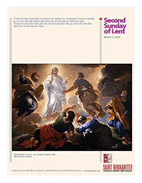 1 March, The Second Sunday of Lent