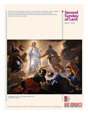 1 March, The Second Sunday of Lent