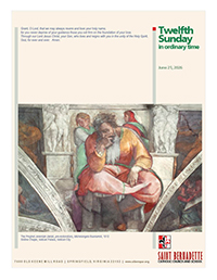 21 June, The Twelfth Sunday in Ordinary Time