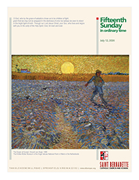 12 July, The Fifteenth Sunday in Ordinary Time