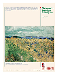 19 July The Sixteenth Sunday on Ordinary Time