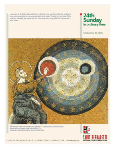 13 September 2026, The 24th Sunday in Ordinary Time