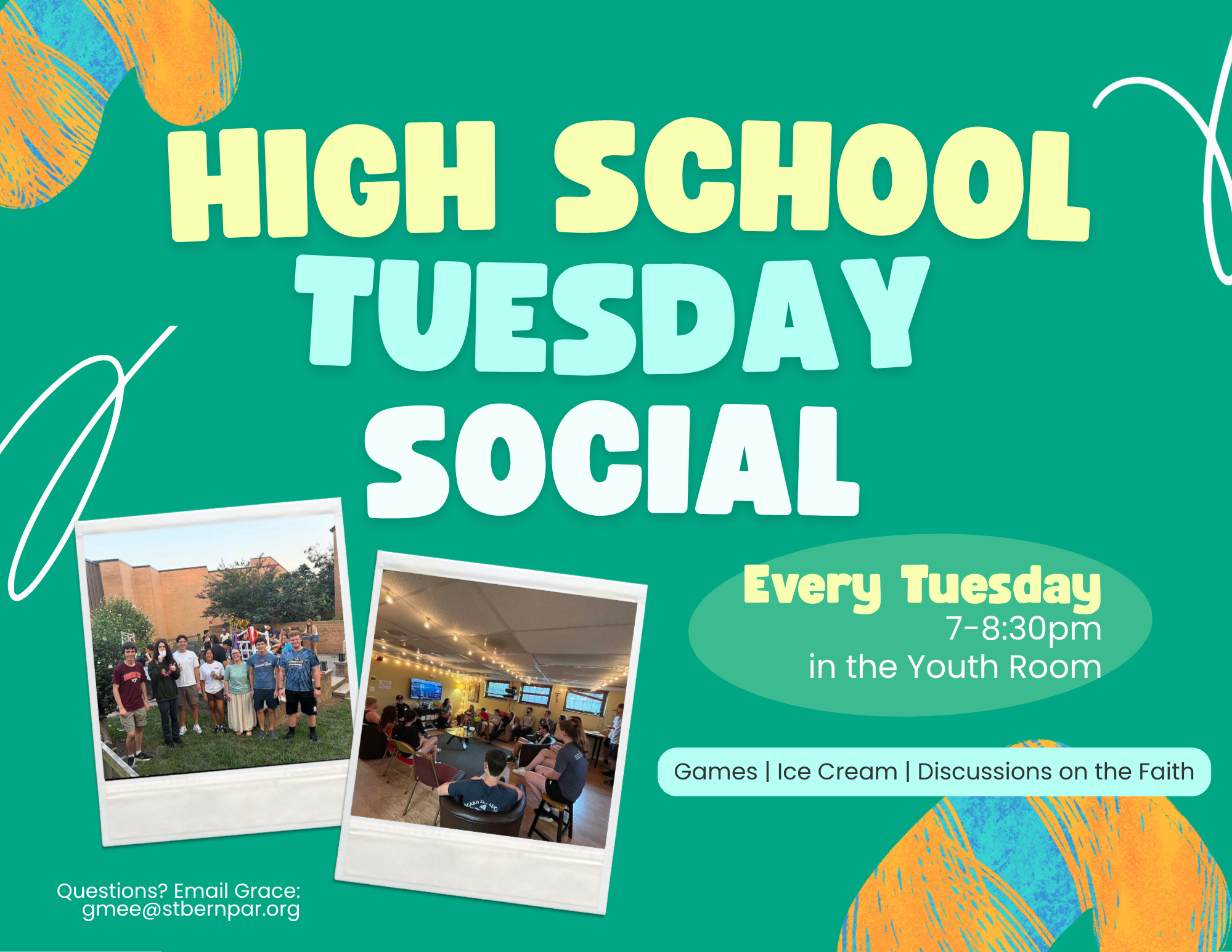 Tuesday Social flyer